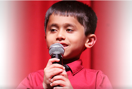 private and group classes for children to develop public speaking and confidence.